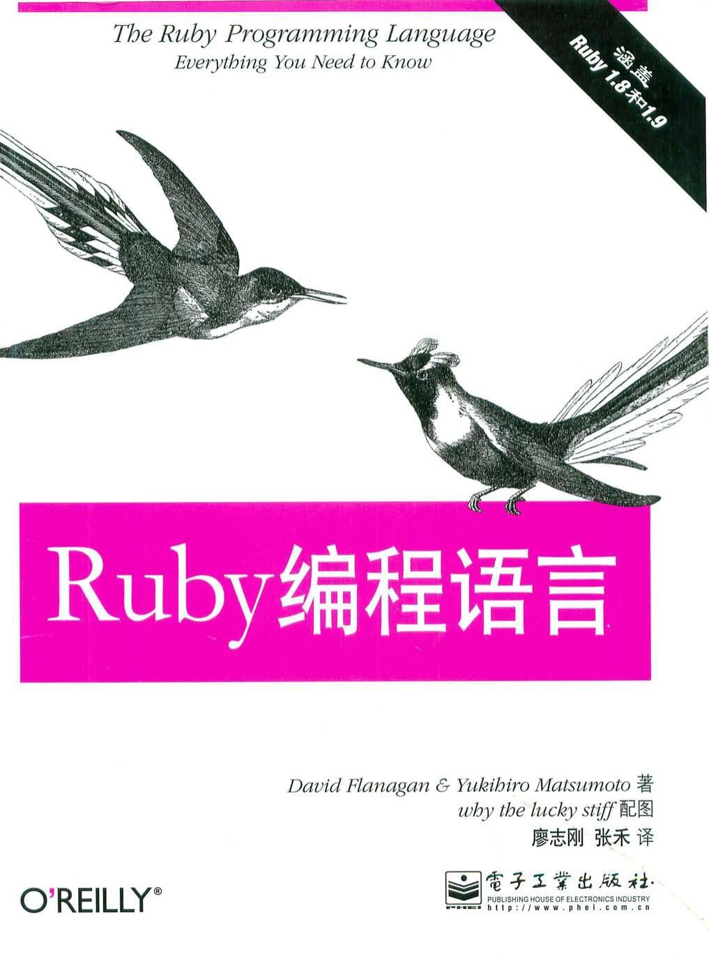 Ruby编程语言 涵盖Ruby 1.8和1.9