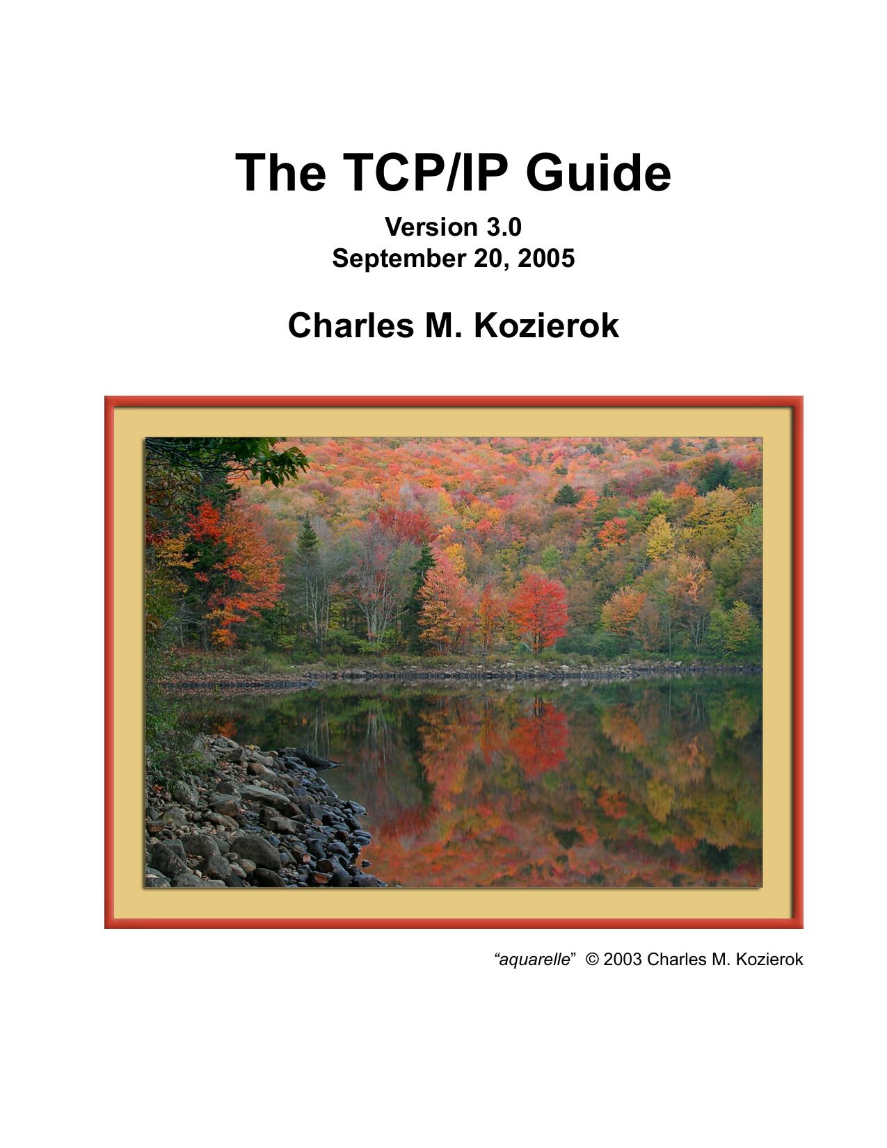 The TCP/IP Guide