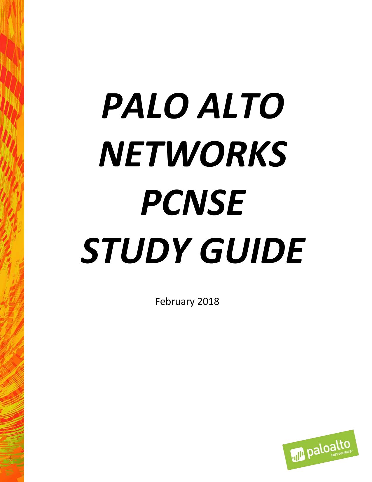 PCNSE Study Guide