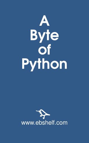 A Byte of Python (한국어 번역본)
